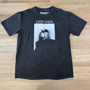Urban Outfitters Lady Gaga Mayhem Black Shirt Size Large Oversize Boxy Comfy